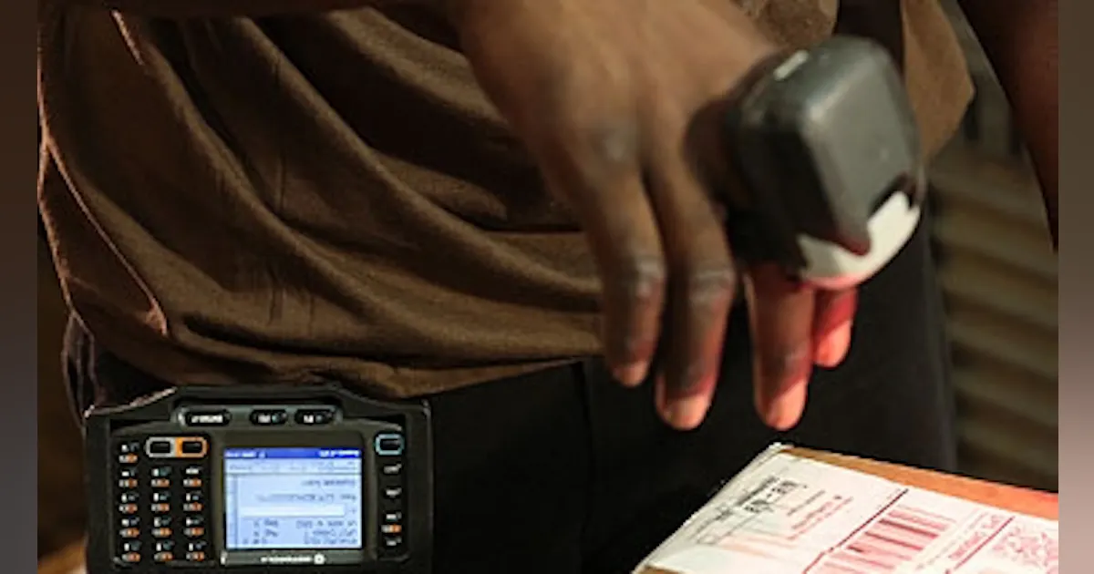 Ups Scan Code Type UPS Marries Workers to “Ring” Scanners to Improve Loading | MHL News