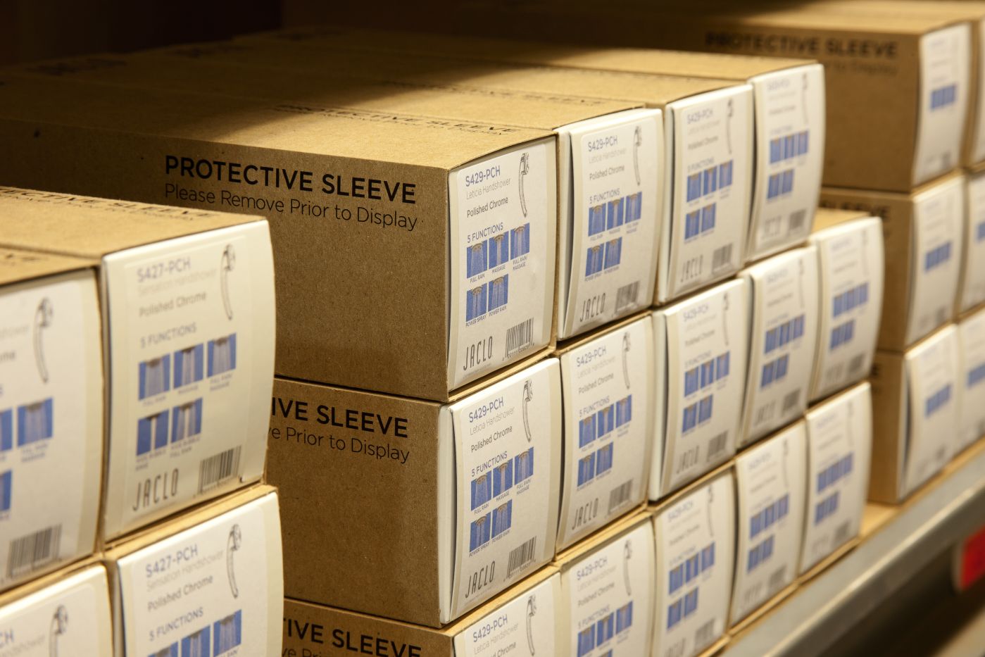 JACLO Industries switched from black and white thermal labels to ondemand color labels with product images