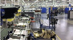 A cell rod assembly line utilizes one-piece flow, emblematic of La-Z-Boy Tennessee&rsquo;s efforts to bolster lean manufacturing.