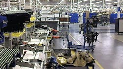 A cell rod assembly line utilizes onepiece flow emblematic of LaZBoy Tennessees efforts to bolster lean manufacturing A cell rod assembly line utilizes onepiece flow emblematic of LaZBoy Tennessees efforts to bolster lean manufacturing