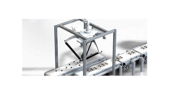 Robot functions like pick place can be made with function blocks regardless of the chosen kinematic