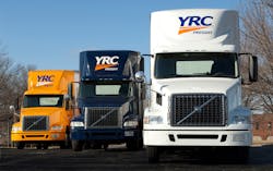 YRC trucks YRC trucks