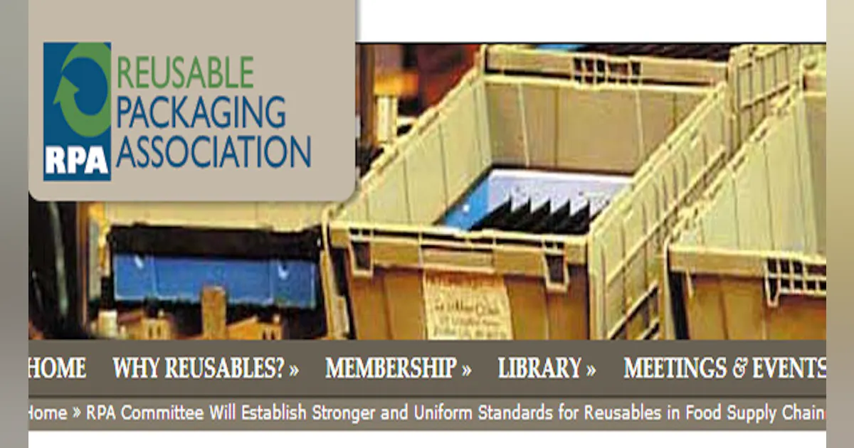 Standardized Recovery Containers Reusable Container Sanitation Standards On the Way | MHL News