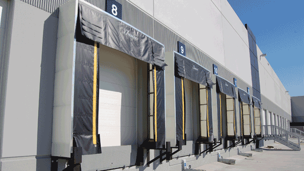 Dock seals and sheltersmdash fabric structures mounted on the exterior of the building around the top and sides of the loading dock door openingmdashcan seal out the elements and prevent energy loss