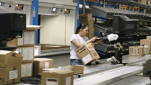 Before using VLMs Guccirsquos associates couldnrsquot batch pick Ten people would pick the same SKUs for ten orders Now one person picks them all at once from the VLMs