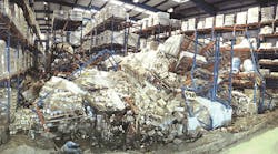 The effects of ignoring potential rack problems can cascade through a supply chain just like a series of collapsing racks The effects of ignoring potential rack problems can cascade through a supply chain just like a series of collapsing racks