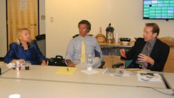 Ann Christopher vice president and general counsel for Kenco Group talks about talent development with Tan Miller director of the global supply chain management program of Ryder University and Tom Andel r editorinchief of MHampL Ann Christopher vice president and general counsel for Kenco Group talks about talent development with Tan Miller director of the global supply chain management program of Ryder University and Tom Andel r editorinchief of MHampL