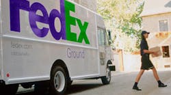 Mhlnews 3443 Fedex Ground Truck Courier