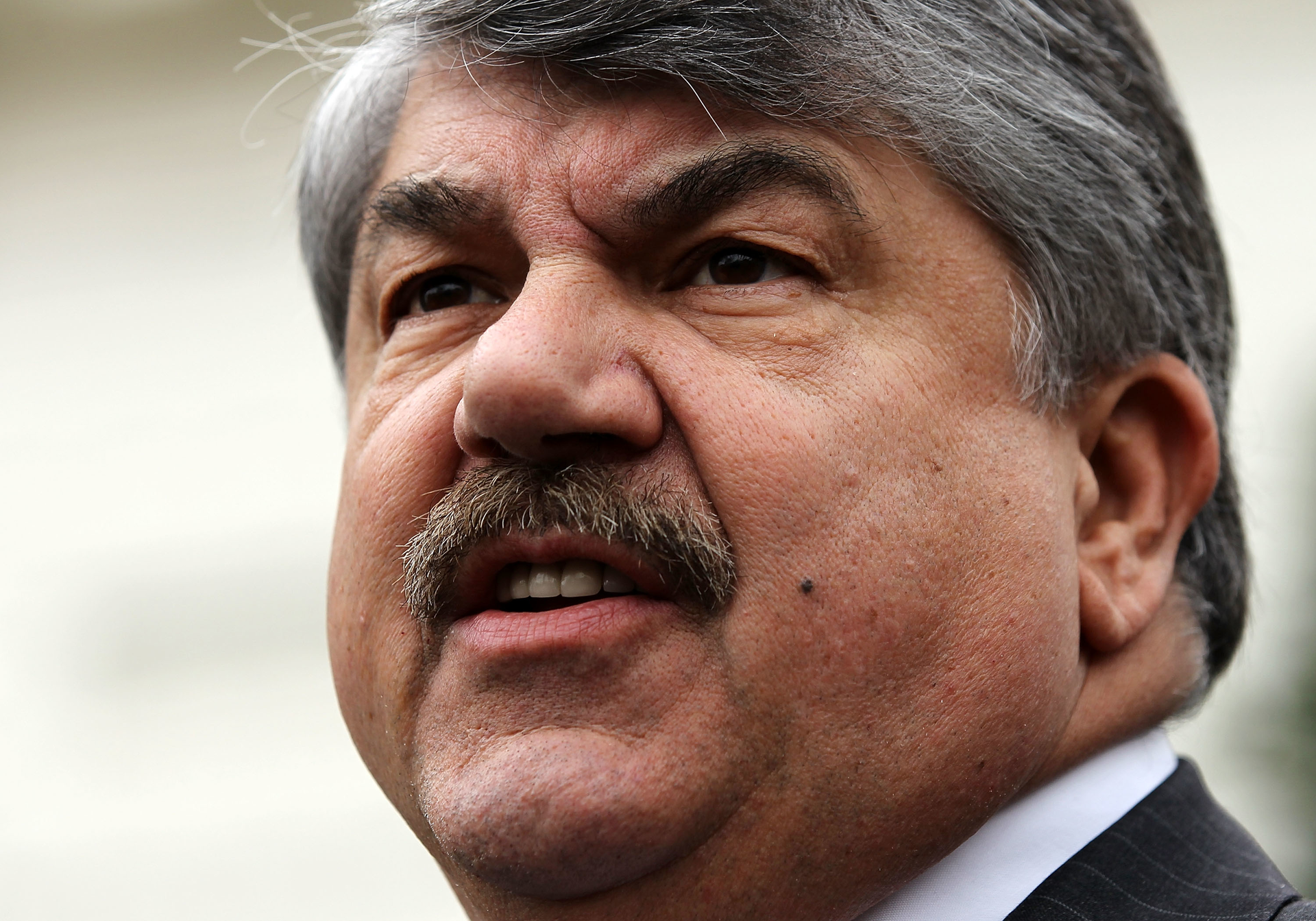 Although AFLCIO union boss Richard Trumka shown is pleased with the latest NLRB ruling on quotquickiequot elections many business groups are believe the Obama Administration has overstepped its bounds Photo by Getty Images
