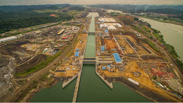 Panama Canal Expansion 96 Complete