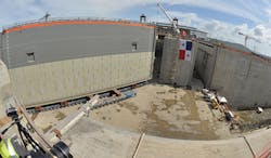 Panama Canal Update First Gate Installed in Pacific New Locks Panama Canal Update First Gate Installed in Pacific New Locks