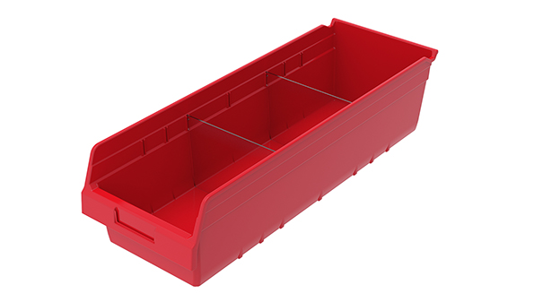 Clear Dividers for Shelf Bins [New Products] Material Handling and