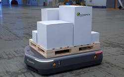 Automated Material Handling Moving Off the Track and Onto the Plant Floor Automated Material Handling Moving Off the Track and Onto the Plant Floor