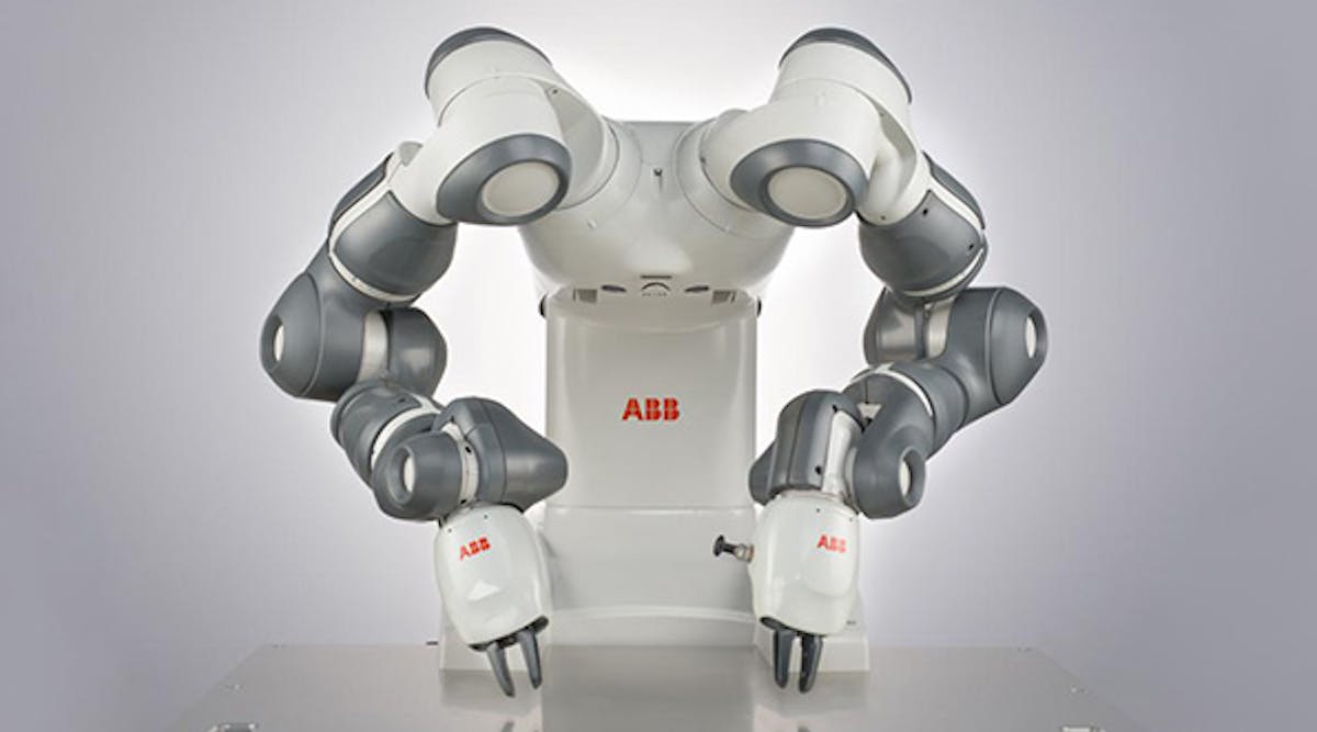 YuMi robot manufacturing by ABB.