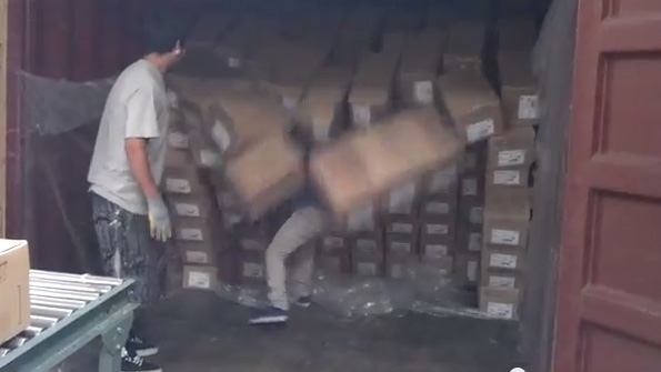 Stupidity in the Warehouse Caught on Video | MHL News