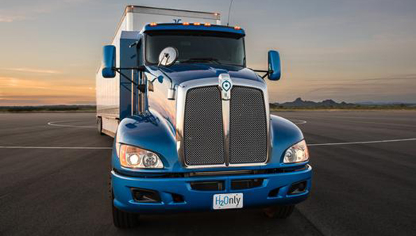 Toyota Testing FuelCell Truck at LA Port