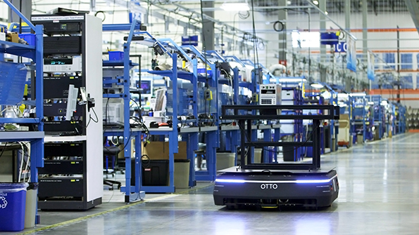 Self Driving Vehicle Helps GE with Lean Manufacturing