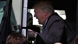 Trump Truck Driving Trump Truck Driving