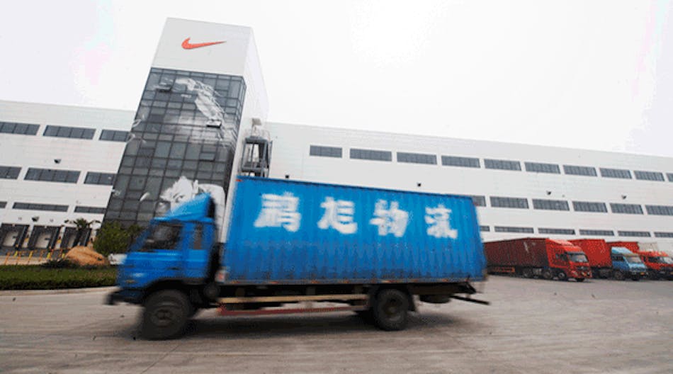 The NIKE China Logistics Center is the sportswear manufacturer&rsquo;s largest distribution center in Asia.