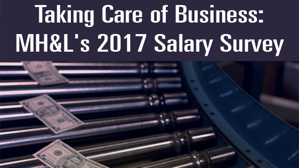 MH&L's 2017 Salary Survey By the Numbers Material Handling and Logistics