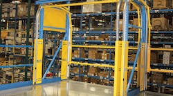 Dual reciprocating barriers create a controlled access area where the inner gate and outer gate cannot be opened at the same time. Dual reciprocating barriers create a controlled access area where the inner gate and outer gate cannot be opened at the same time.