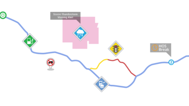 Truck Routing, Mileage and Mapping Software Material Handling and