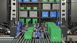 Highly-automated mini-load Highly-automated mini-load