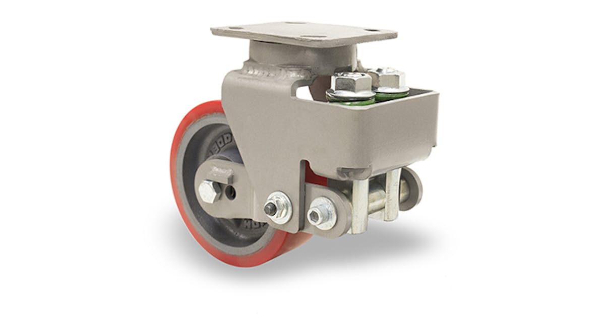 Shock Absorbing Casters Material Handling And Logistics