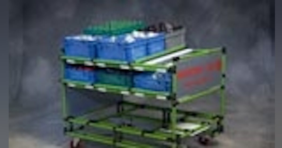 Creform Mobile Flow Racks | Material Handling and Logistics