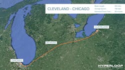 Mhlnews 9250 Link Map Cleveland Chicago