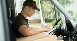 package delivery truck package delivery truck