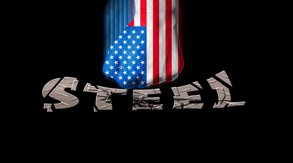 Mhlnews 10037 Link Steel Flag Fist