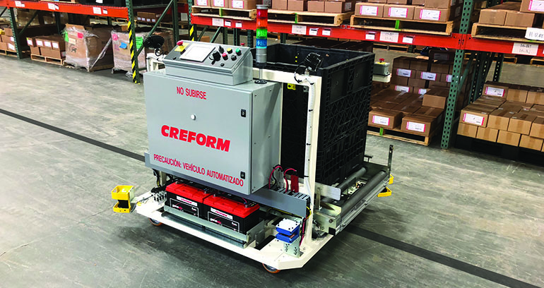 HeavyDuty AGV Material Handling and Logistics