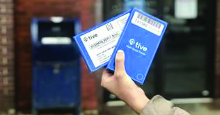 Tive return-by-mail tracker