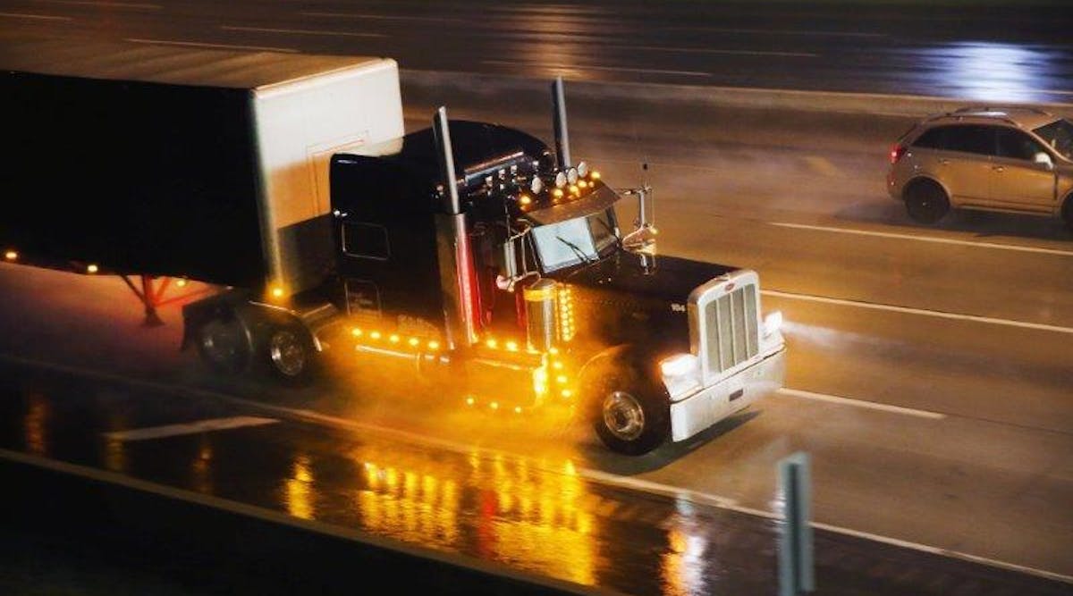 Mhlnews 10963 Truck On Highway At Night 0