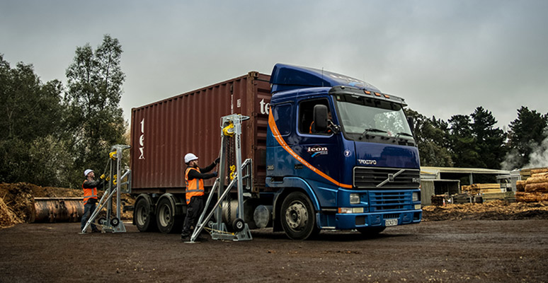 Manual Container Lift Solution Material Handling and Logistics