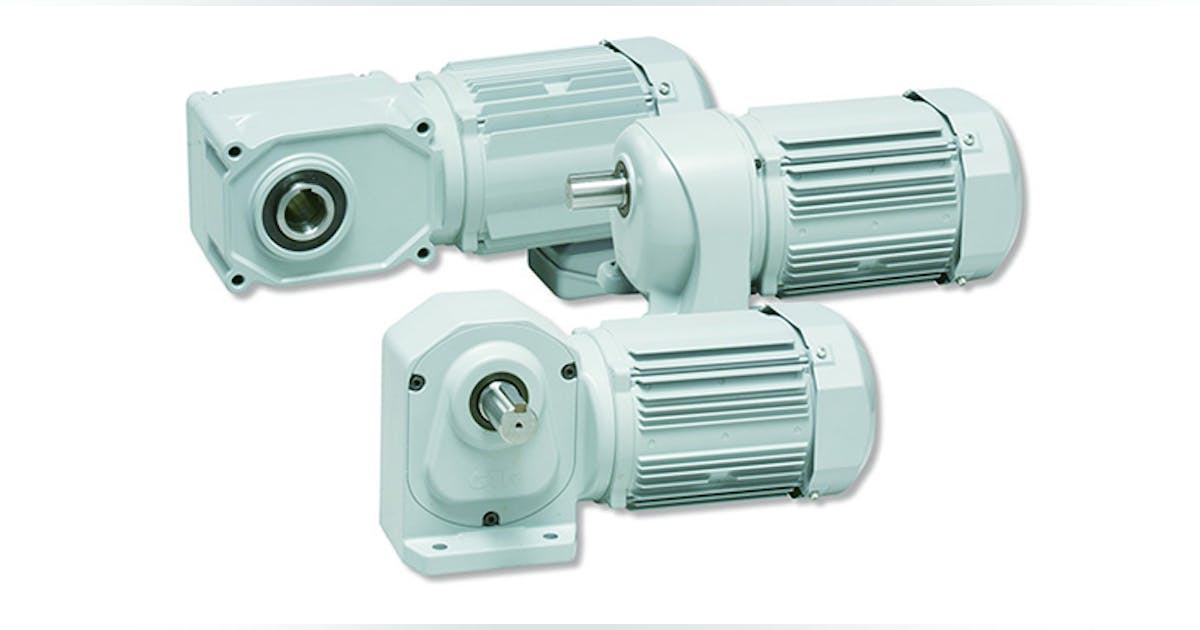 Interior Permanent Gearmotors Material Handling and Logistics