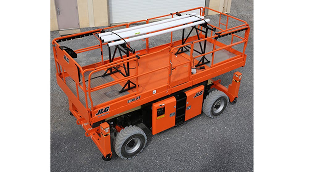 Large Material Racks for Scissor Lifts | Material Handling and Logistics