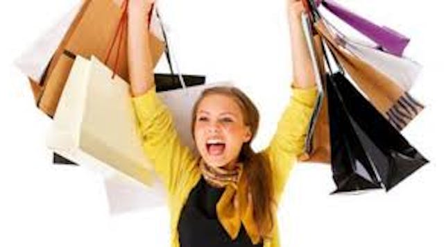 Mhlnews 9376 Women Holding Up Shopping Bags