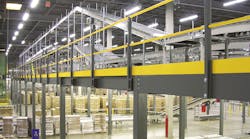 Industrial mezzanine. Industrial mezzanine.