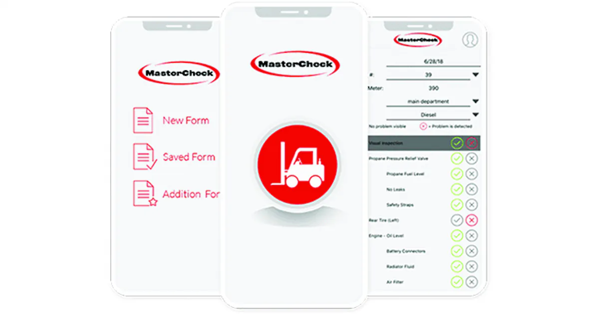 Mastercheck Forklift Safety Inspection App | MHL News