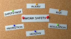Work Safety Bulletin Board