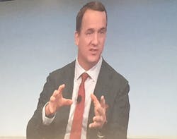 Even in retirement, perennial QB Peyton Manning seems always ready to take another snap. Even in retirement, perennial QB Peyton Manning seems always ready to take another snap.