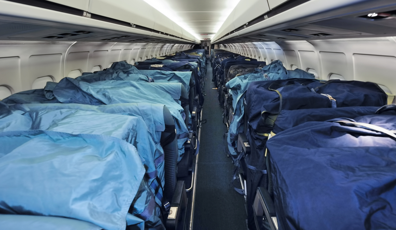 FAA Allows Freight in Passenger Cabin