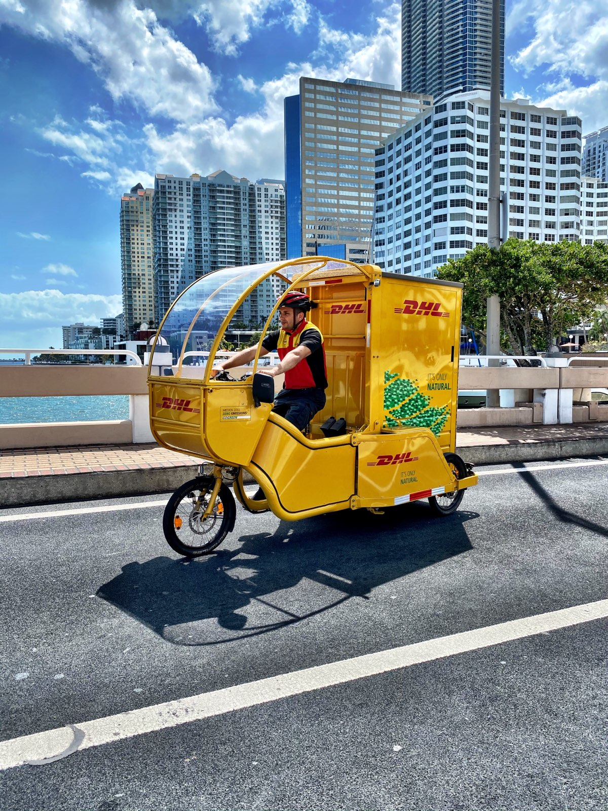 Ecofriendly Cargo Bikes Hit Downtown Miami