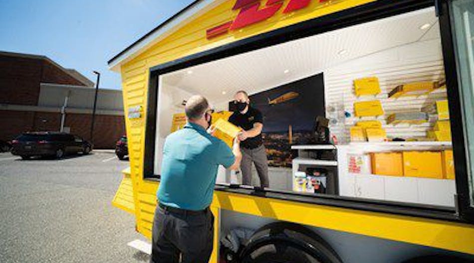 DHL Opens Mobile Pop-Up Store