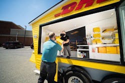 DHL Opens Mobile Pop-Up Store DHL Opens Mobile Pop-Up Store