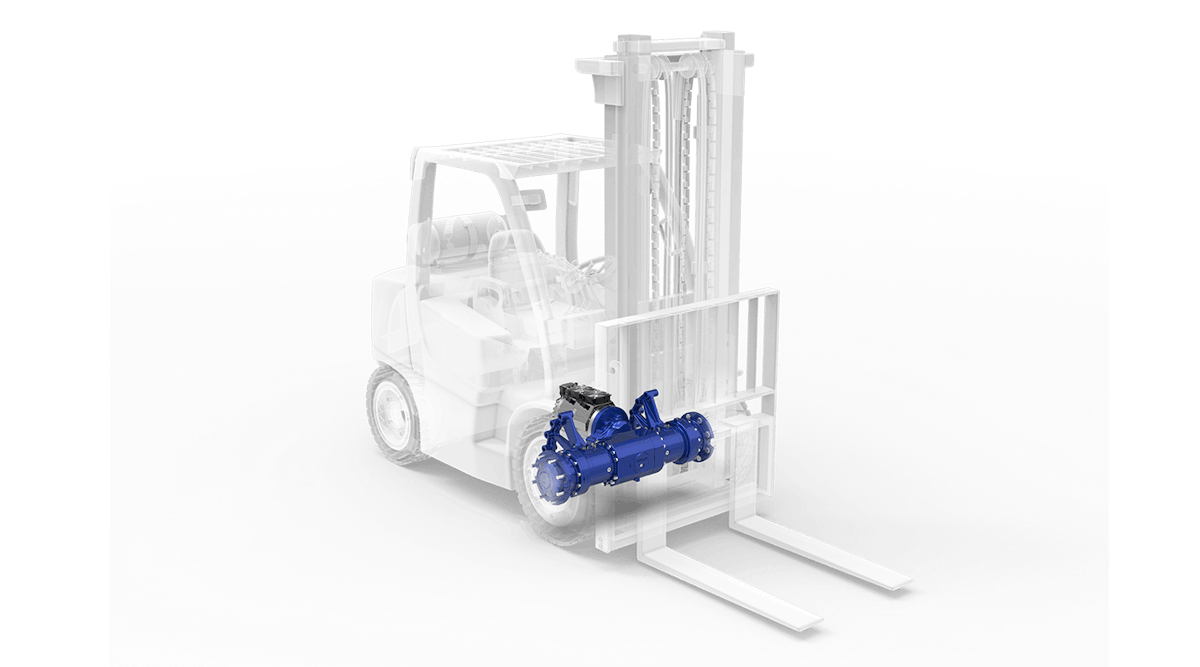 Dana E Axle Solution For Electrified Lift Trucks