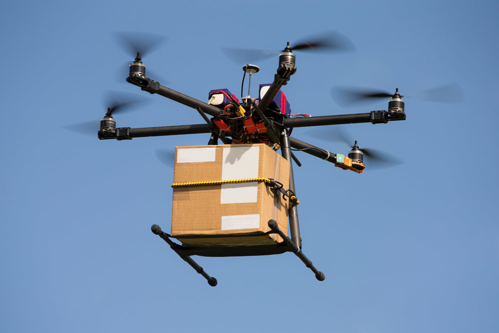 Can Drone Delivery Change Logistic Networks for Retailers?