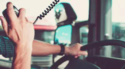 Truck Driver On Cb Radio